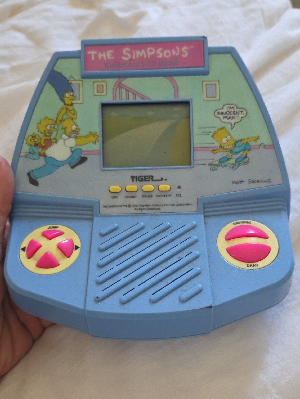 The Simpsons Electronic LCD Game